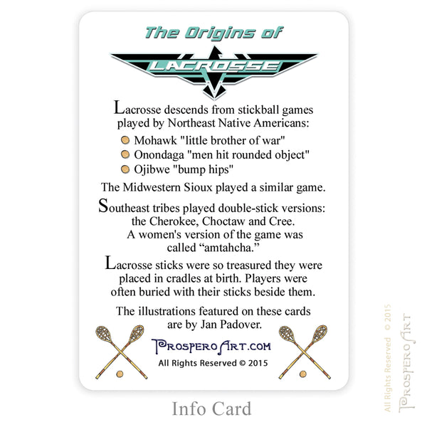 Lacrosse Playing Cards