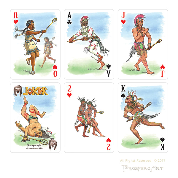 Lacrosse Playing Cards