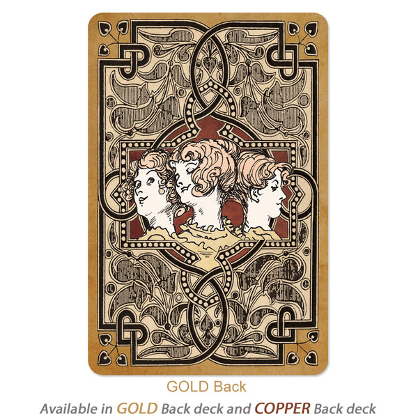 Jane Austen Playing Cards "Gold Back"