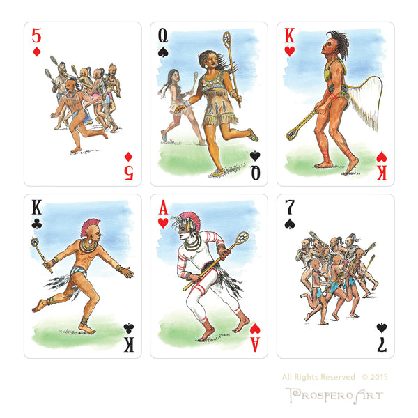 Lacrosse Playing Cards