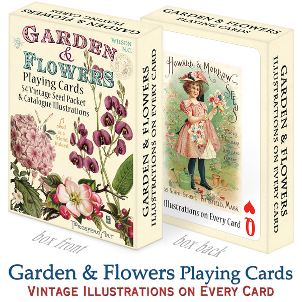Garden & Flowers Playing Cards