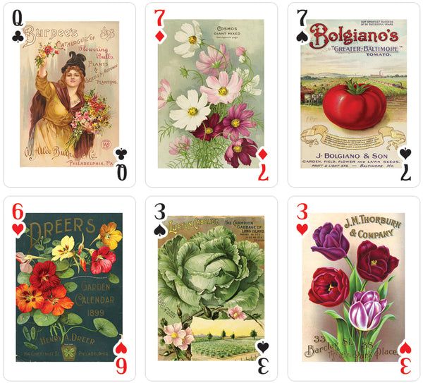 Garden & Flowers Playing Cards