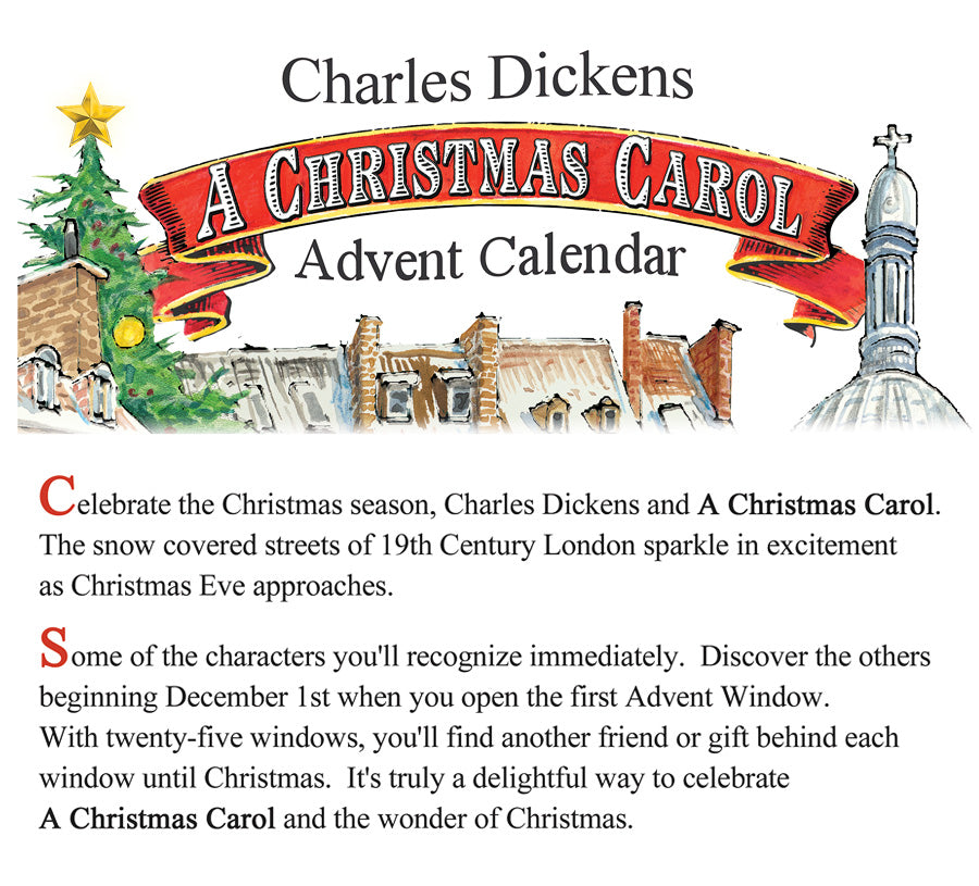 Charles Dickens "A Christmas Carol" Advent Calendar Prospero Art
