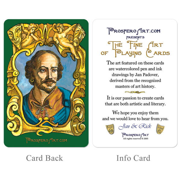 Shakespeare "Double Deck" Playing Card Set