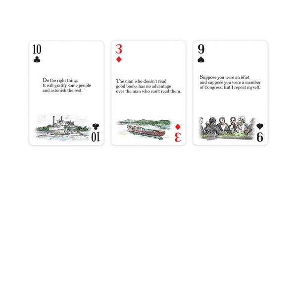 Mark Twain Playing Cards