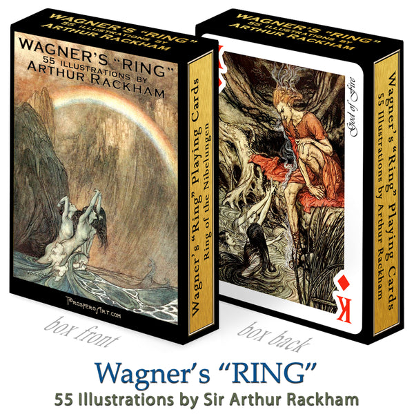 Wagner's "Ring" Playing Cards ~ Ring of the Nibelungen