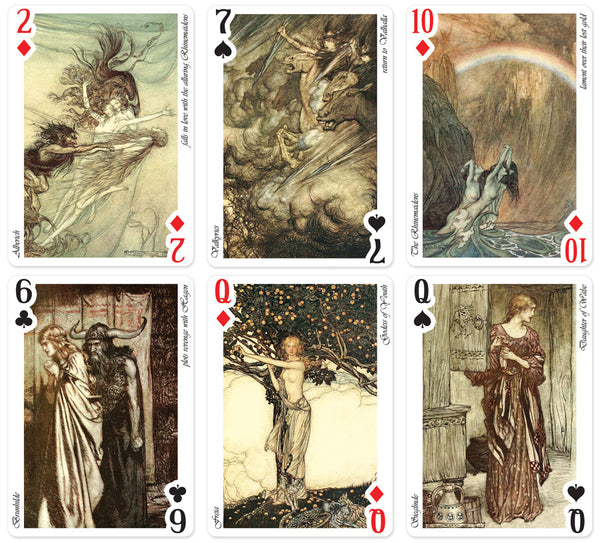 Wagner's "Ring" Playing Cards ~ Ring of the Nibelungen