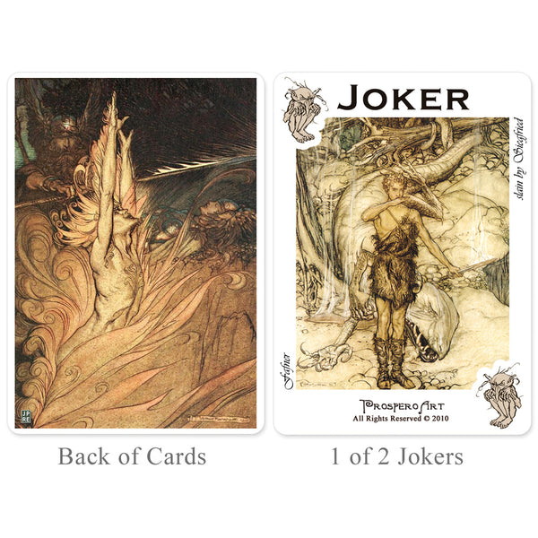Wagner's "Ring" Playing Cards ~ Ring of the Nibelungen