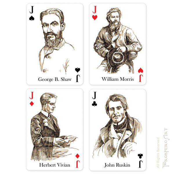 Oscar Wilde Playing Cards