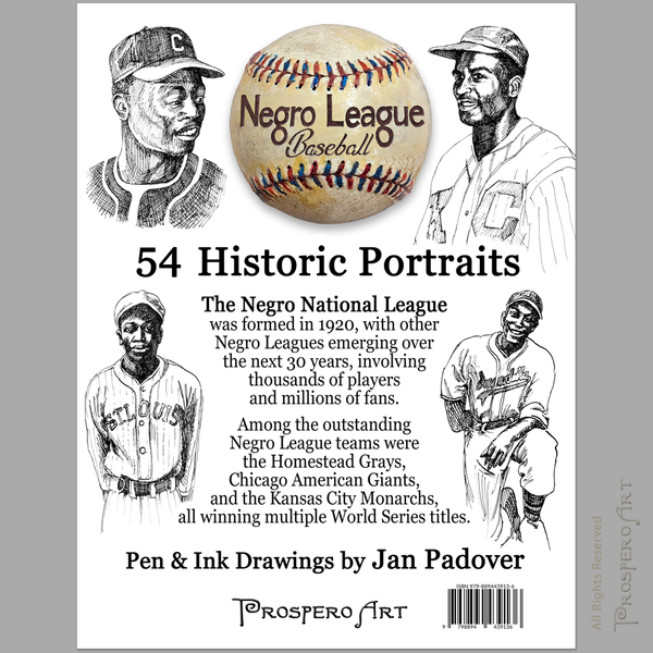 Negro League Baseball 54 Historic Portraits