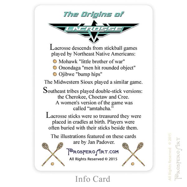 Lacrosse Playing Cards