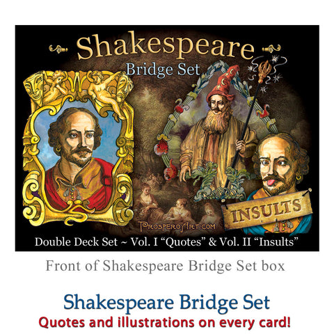 Shakespeare "Double Deck" Playing Card Set